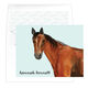 Horse Portrait Folded Note Cards Image 3 of 7